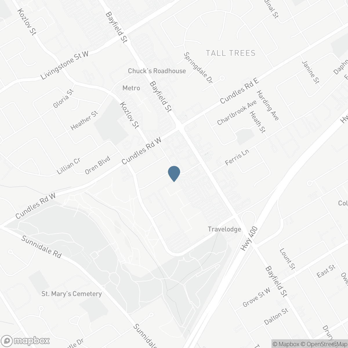 1 ARGYLE ROAD, Barrie, Ontario L4N 6P9